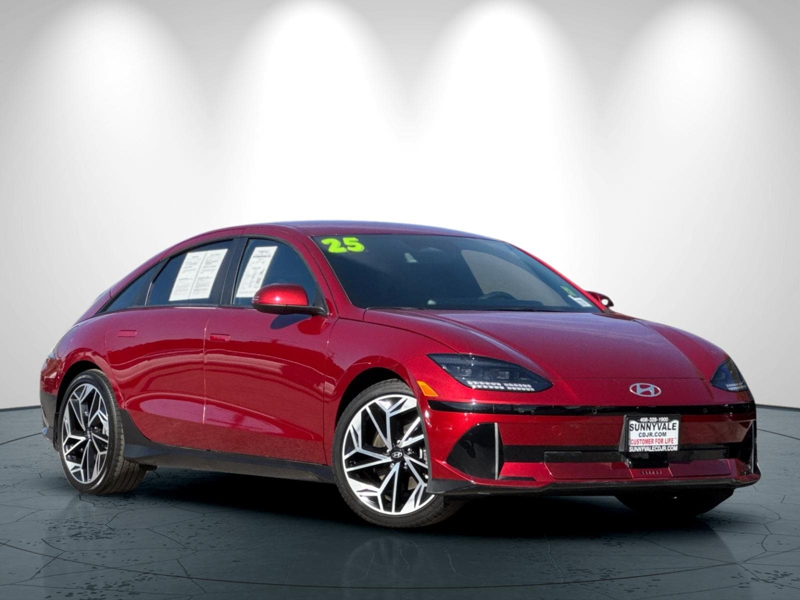 Used 2025 Hyundai IONIQ 6 SEL with VIN KMHM34AA7SA085998 for sale in Sunnyvale, CA