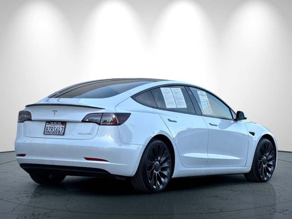 Used 2022 Tesla Model 3 Performance Sedan