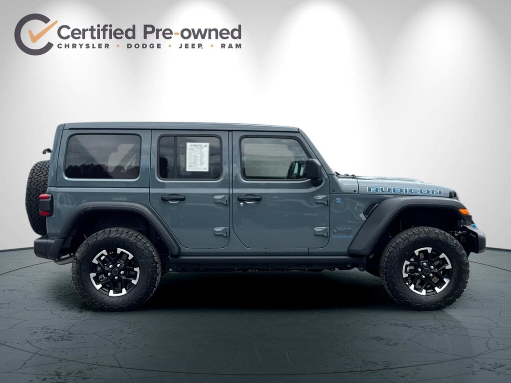 Certified 2025 Jeep Wrangler Rubicon 4xe SUV