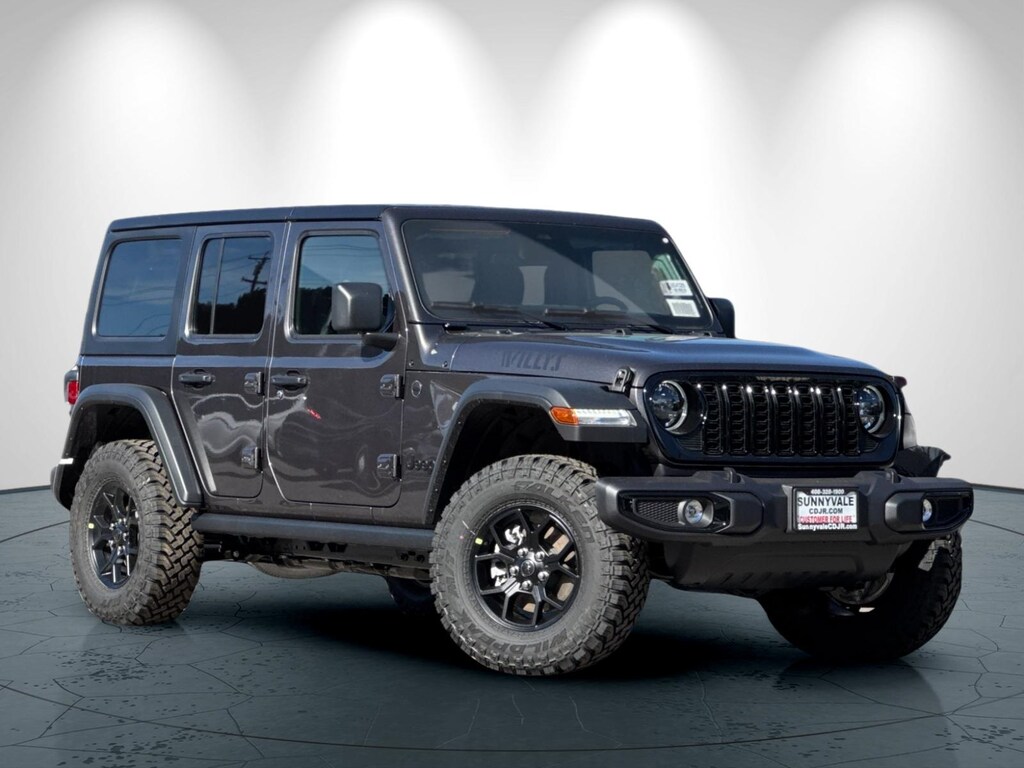 New 2026 Jeep Wrangler 4-DOOR WILLYS Sport Utility