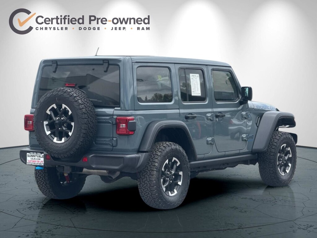 Certified 2025 Jeep Wrangler Rubicon 4xe SUV