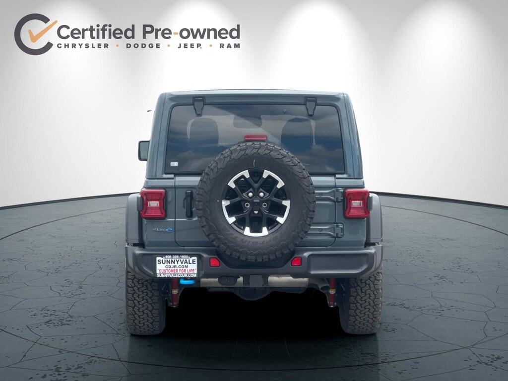 Certified 2025 Jeep Wrangler Rubicon 4xe SUV