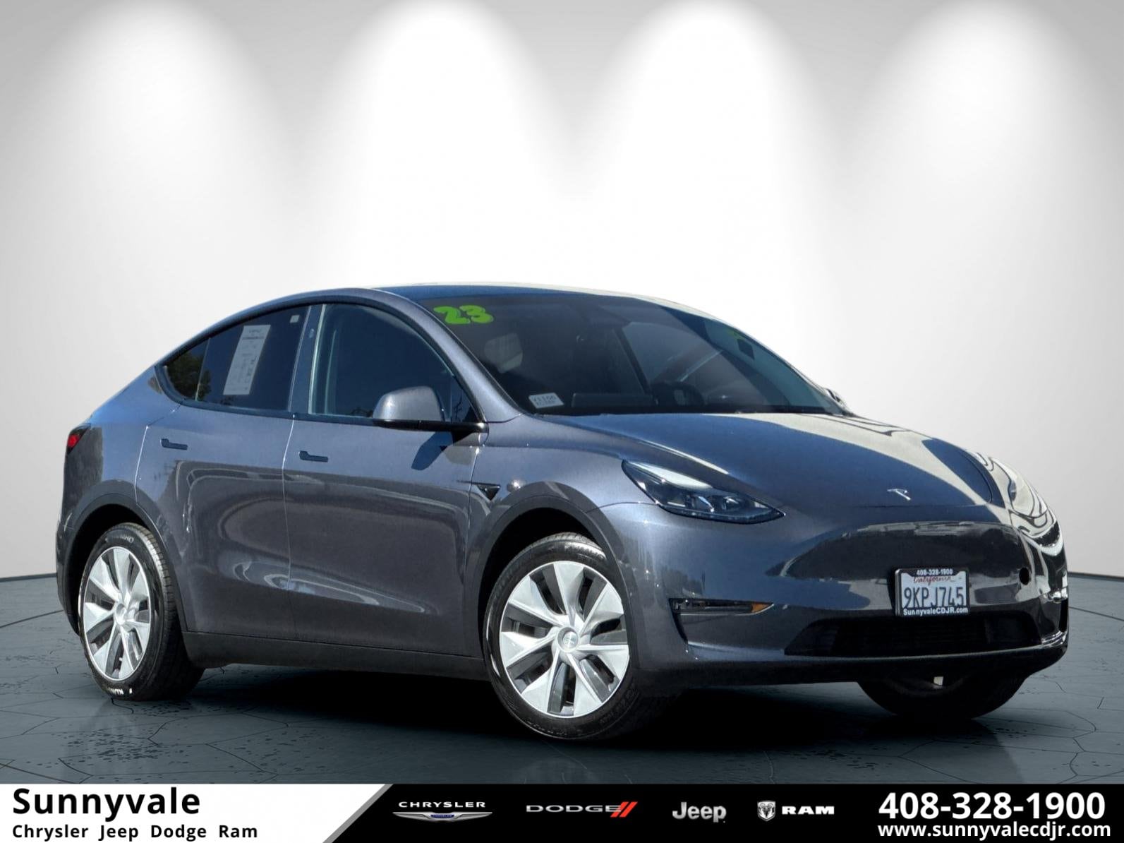 Used 2023 Tesla Model Y Base with VIN 7SAYGDED3PF969243 for sale in Sunnyvale, CA