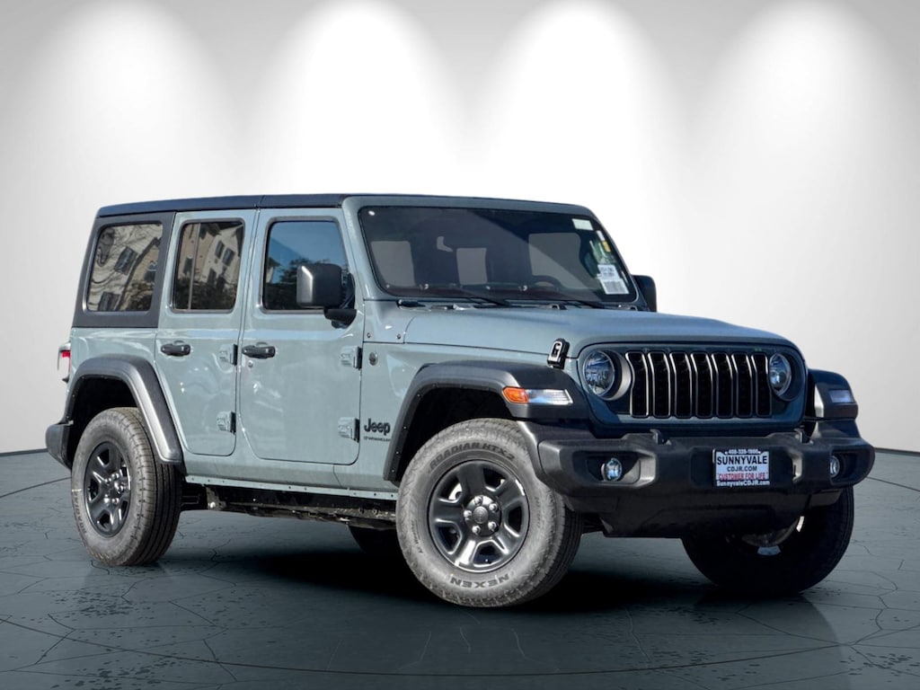 New 2025 Jeep Wrangler 4-DOOR SPORT Sport Utility