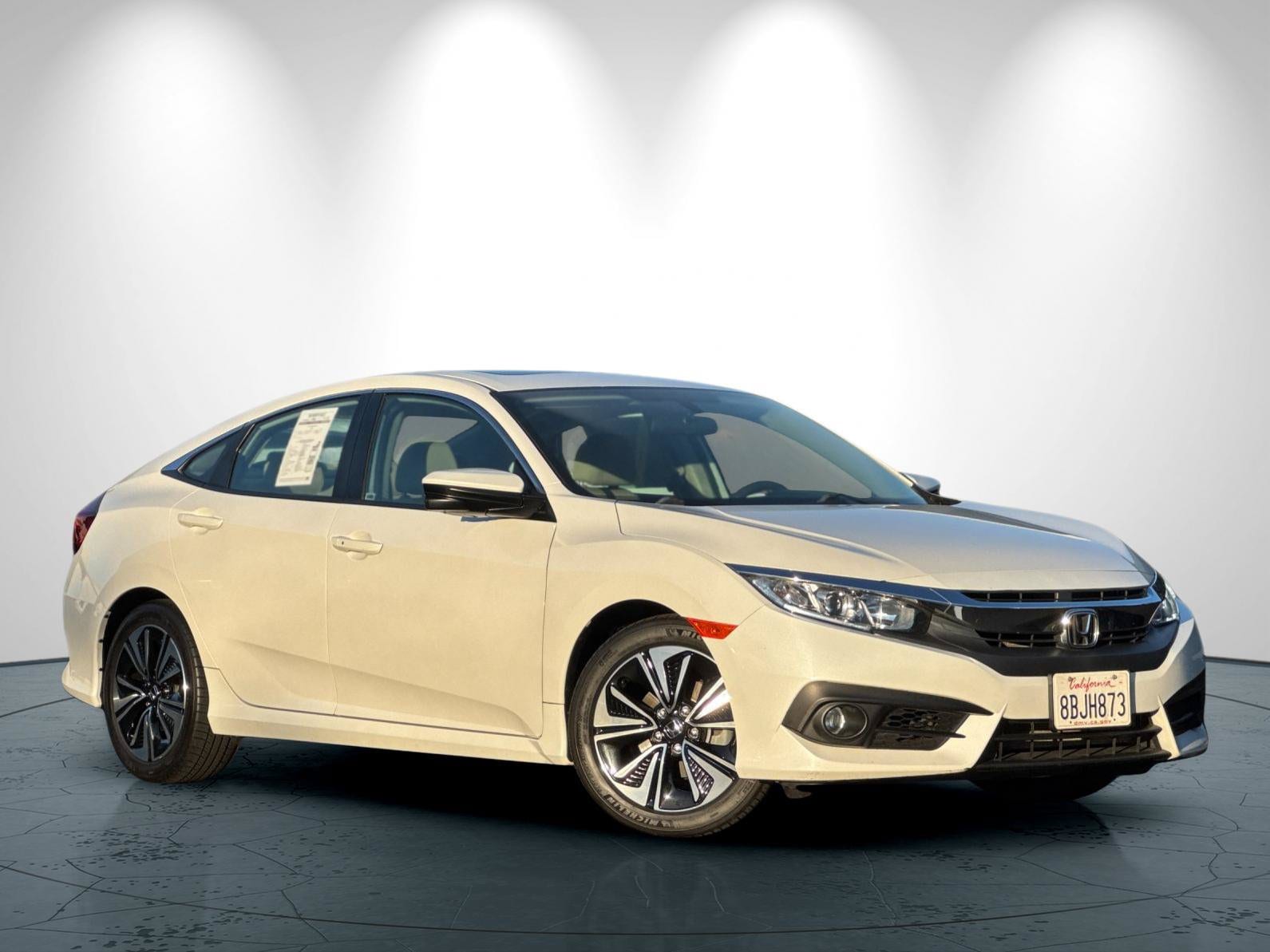 Used 2017 Honda Civic EX-T with VIN 19XFC1F36HE211358 for sale in Sunnyvale, CA