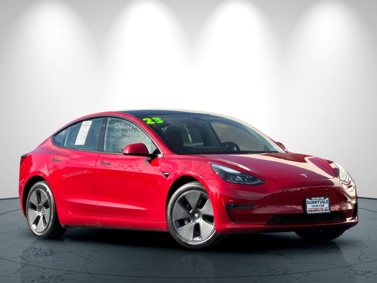 Used 2023 Tesla Model 3 Base with VIN 5YJ3E1EA3PF647607 for sale in Sunnyvale, CA