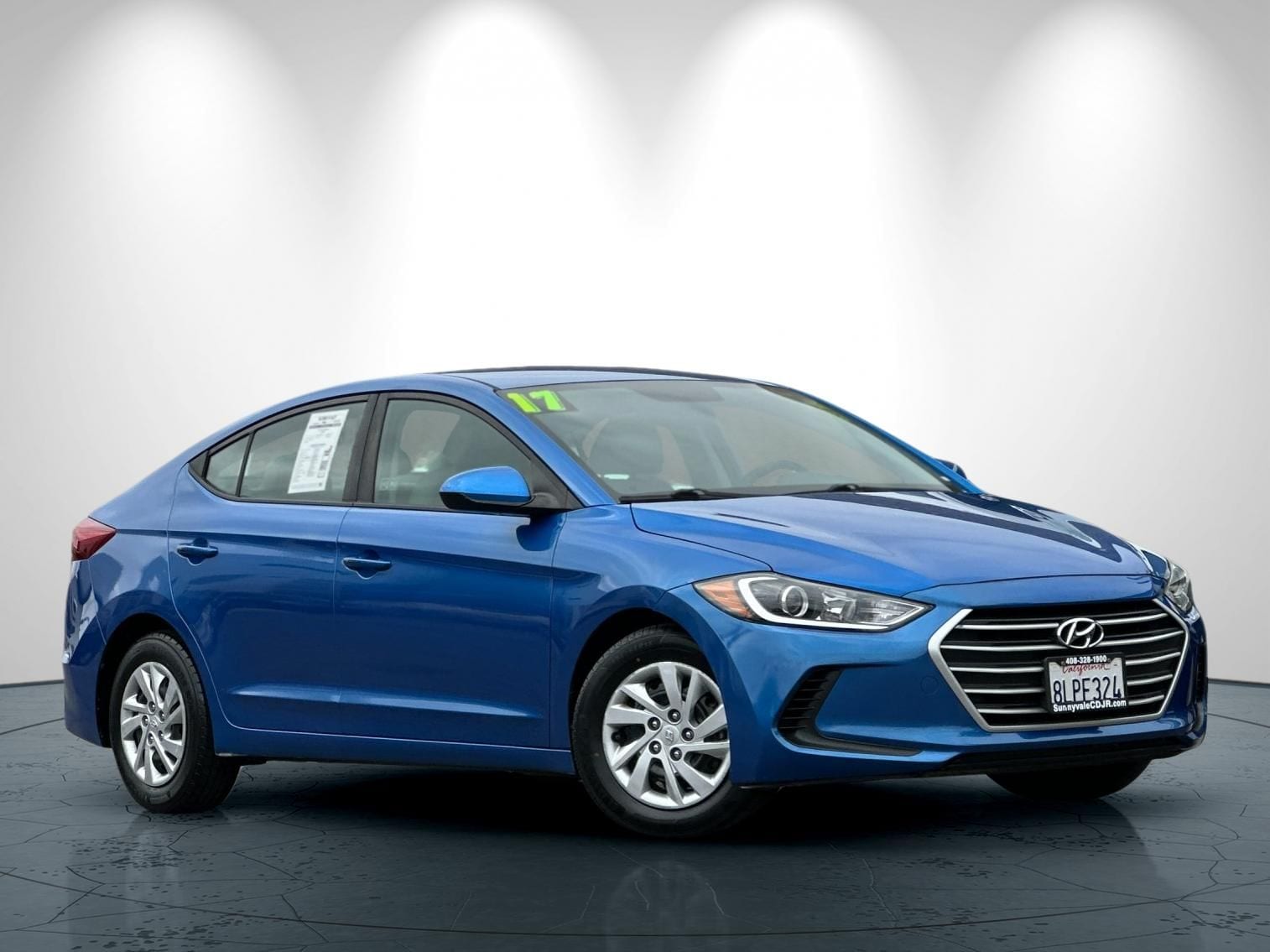 Used 2017 Hyundai Elantra SE with VIN KMHD74LF3HU135557 for sale in Sunnyvale, CA