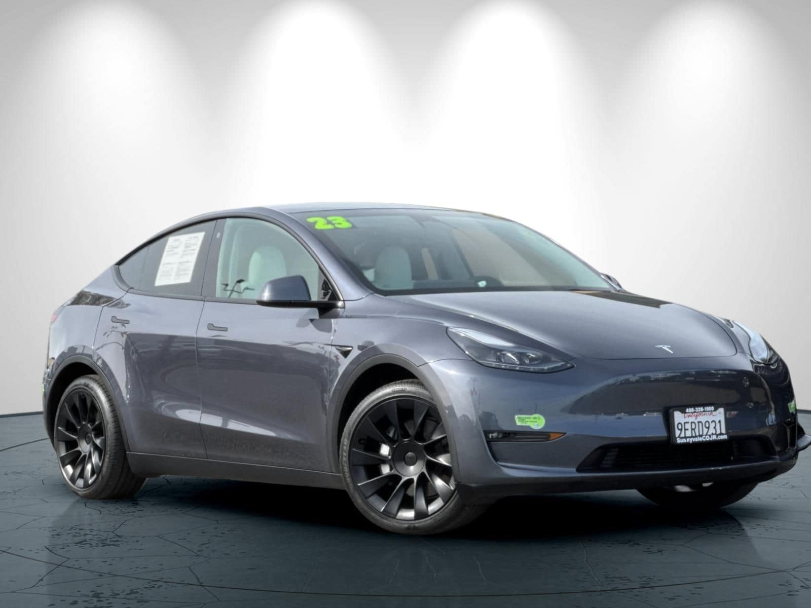 Used 2023 Tesla Model Y Long Range with VIN 7SAYGAEEXPF738377 for sale in Sunnyvale, CA