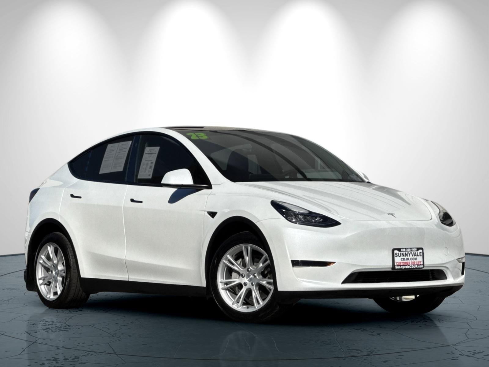 Used 2023 Tesla Model Y Long Range with VIN 7SAYGDEE4PA106165 for sale in Sunnyvale, CA