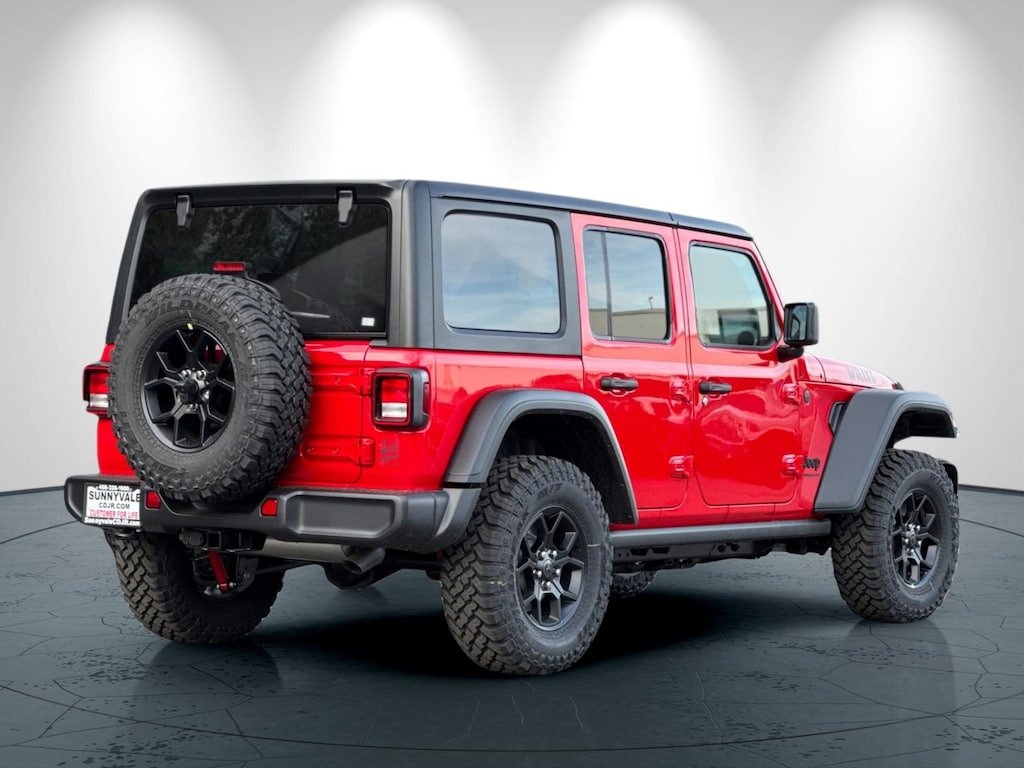 New 2026 Jeep Wrangler 4-DOOR WILLYS Sport Utility