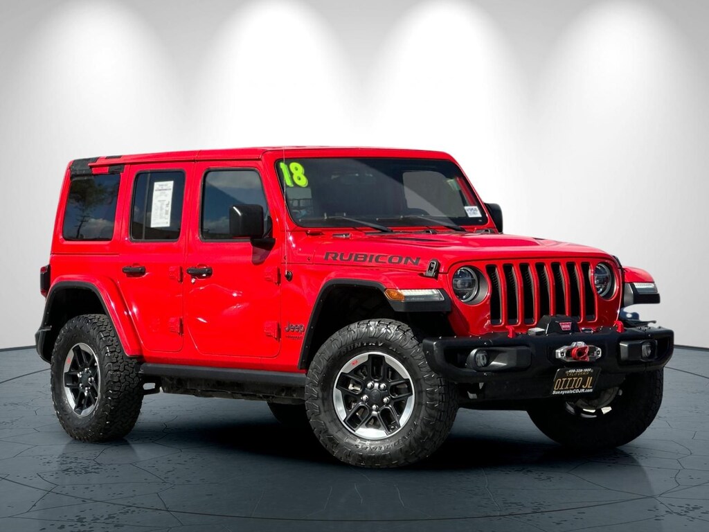 Certified 2018 Jeep Wrangler Unlimited Rubicon SUV