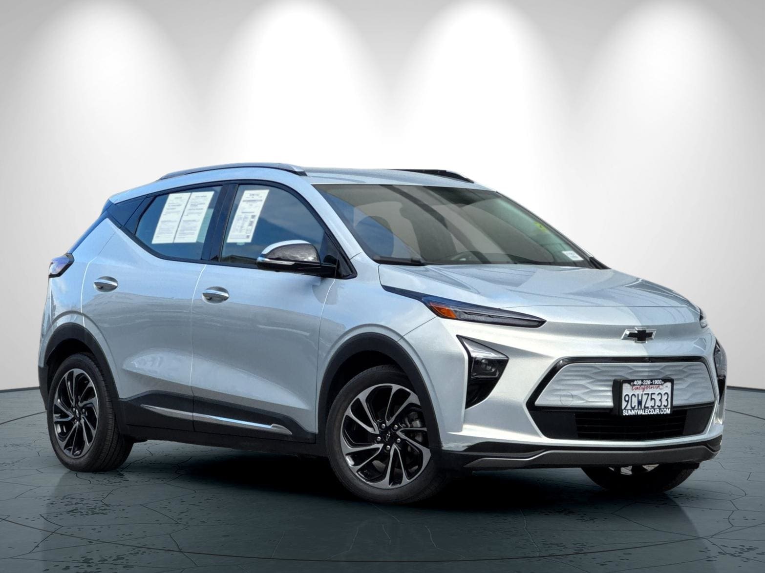Used 2022 Chevrolet Bolt EUV Premier with VIN 1G1FZ6S08N4106124 for sale in Sunnyvale, CA