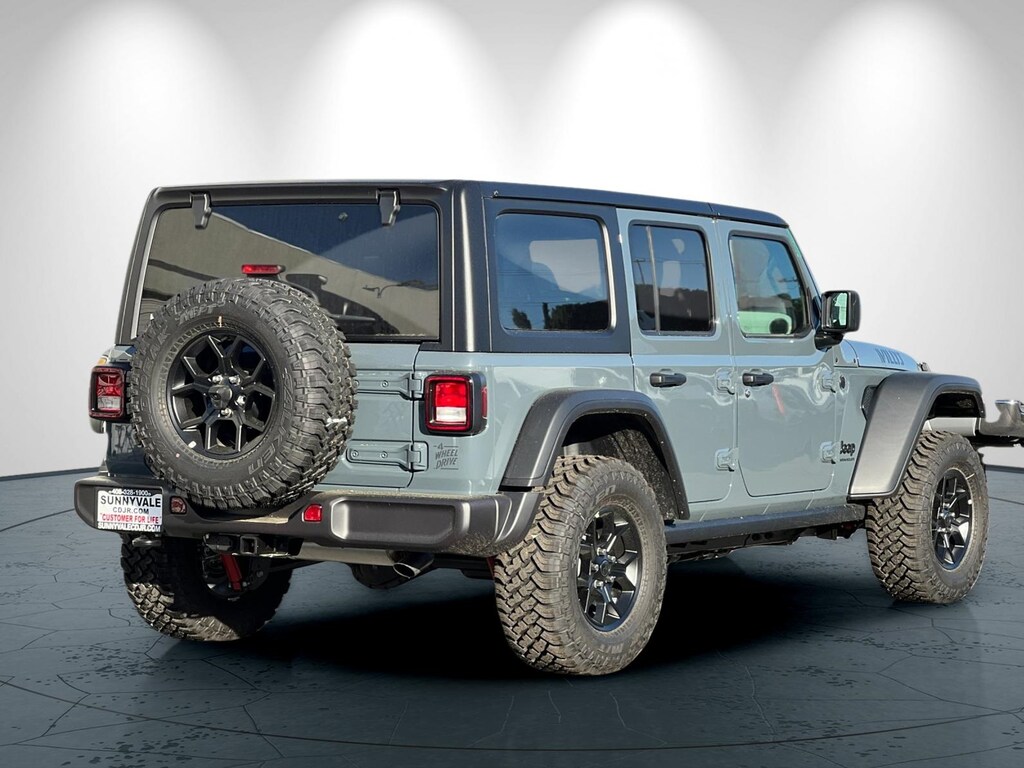 New 2026 Jeep Wrangler 4-DOOR WILLYS Sport Utility