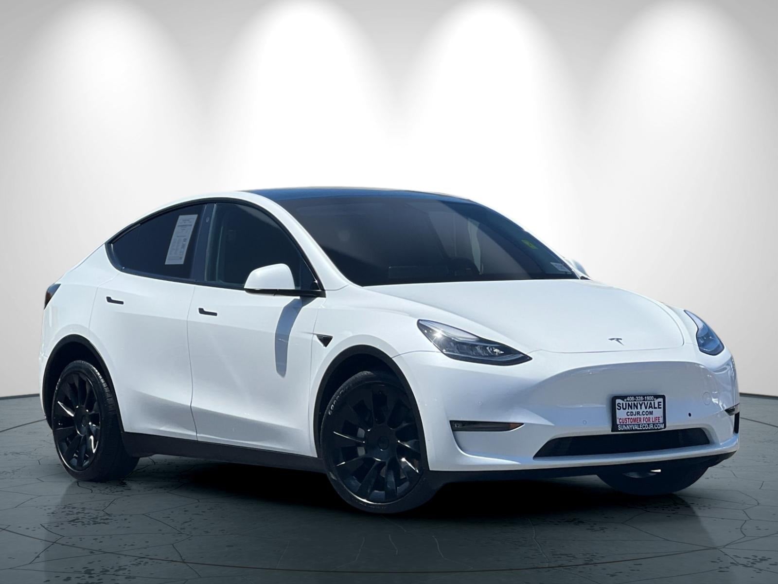 Used 2022 Tesla Model Y Long Range with VIN 7SAYGDEE7NF421736 for sale in Sunnyvale, CA
