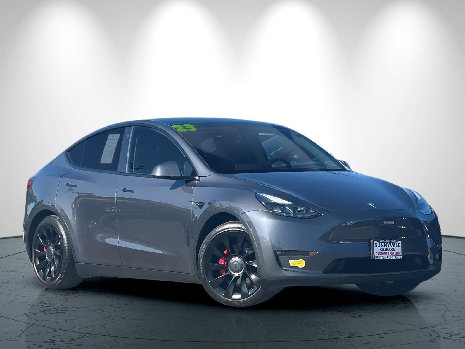Used 2023 Tesla Model Y Performance with VIN 7SAYGDEFXPF598888 for sale in Sunnyvale, CA