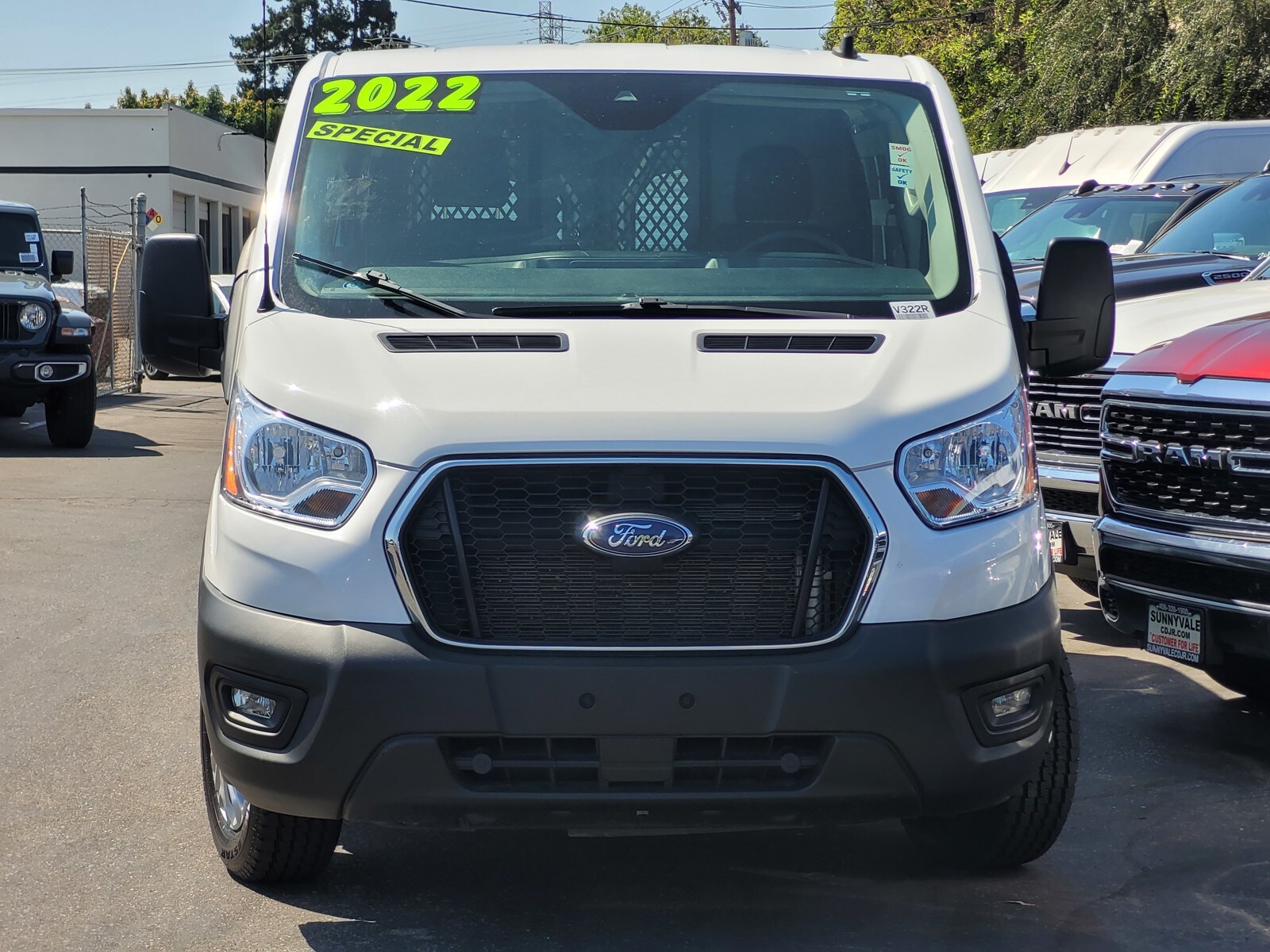 Used 2022 Ford Transit Van Base with VIN 1FTBR1Y8XNKA24316 for sale in Sunnyvale, CA