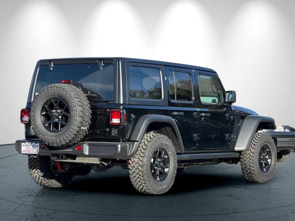 New 2026 Jeep Wrangler 4-DOOR WILLYS Sport Utility