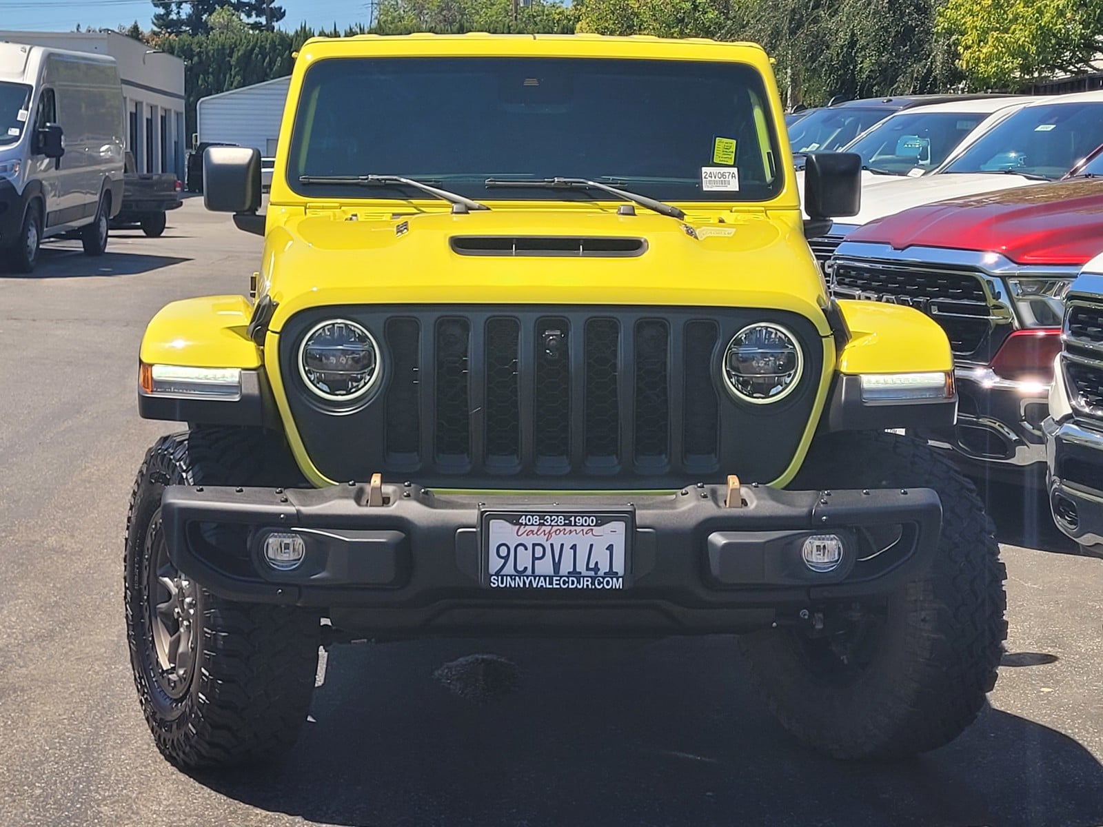 Used 2022 Jeep Wrangler Unlimited Rubicon 392 with VIN 1C4JJXSJ5NW208458 for sale in Sunnyvale, CA