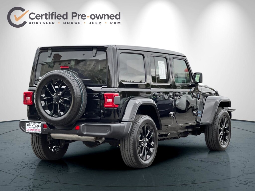 Certified 2025 Jeep Wrangler Sahara 4xe SUV