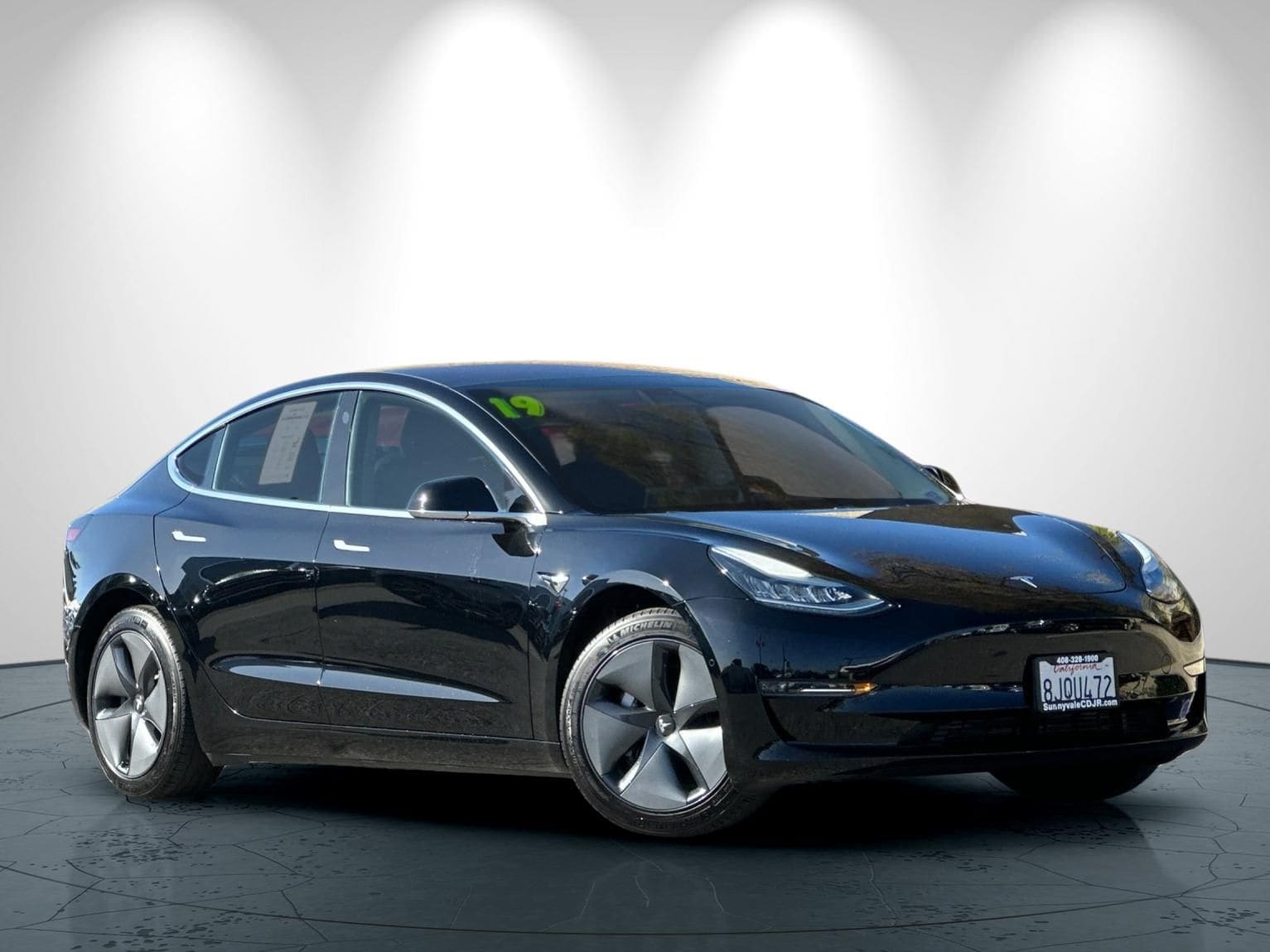 Used 2019 Tesla Model 3 Base with VIN 5YJ3E1EA0KF297099 for sale in Sunnyvale, CA