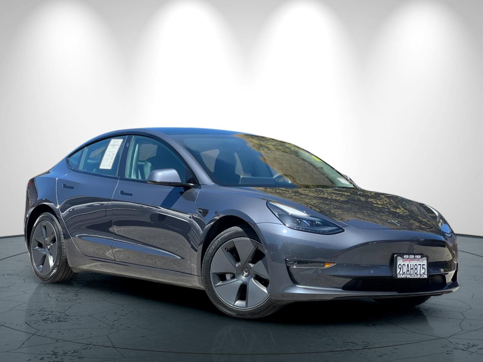Used 2022 Tesla Model 3 Long Range with VIN 5YJ3E1EB1NF243601 for sale in Sunnyvale, CA