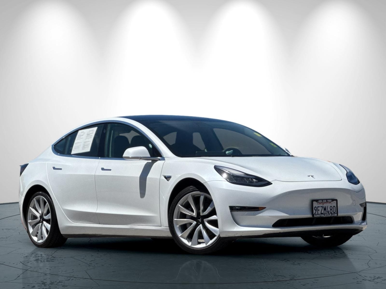 Used 2020 Tesla Model 3 Base with VIN 5YJ3E1EA8LF806535 for sale in Sunnyvale, CA