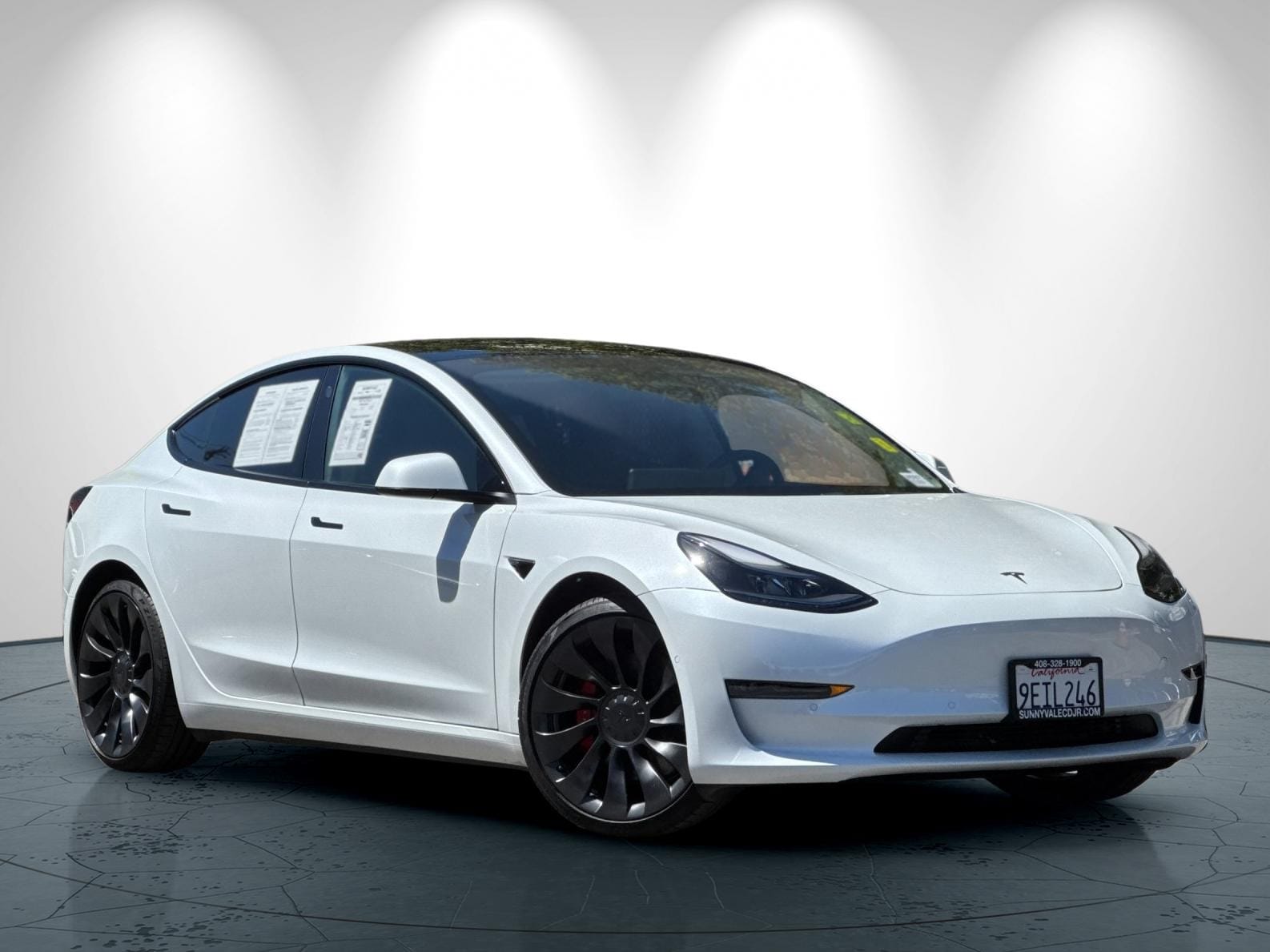Used 2022 Tesla Model 3 Performance with VIN 5YJ3E1EC0NF357811 for sale in Sunnyvale, CA