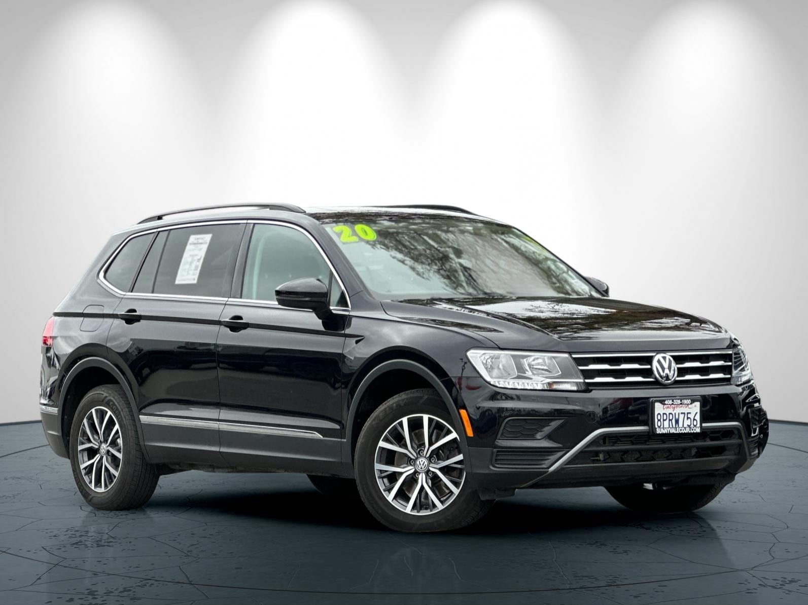 Used 2020 Volkswagen Tiguan SE with VIN 3VV2B7AX1LM082606 for sale in Sunnyvale, CA
