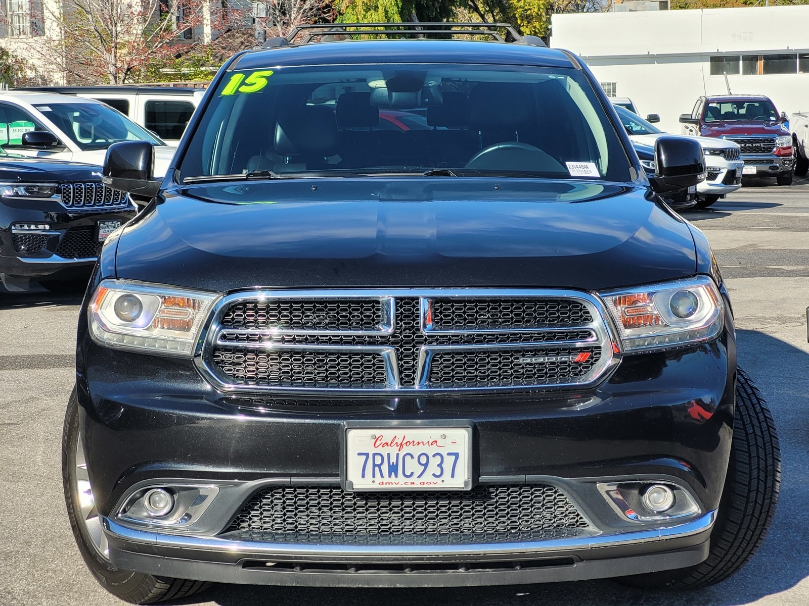 Used 2015 Dodge Durango Limited with VIN 1C4RDJDG5FC837472 for sale in Sunnyvale, CA