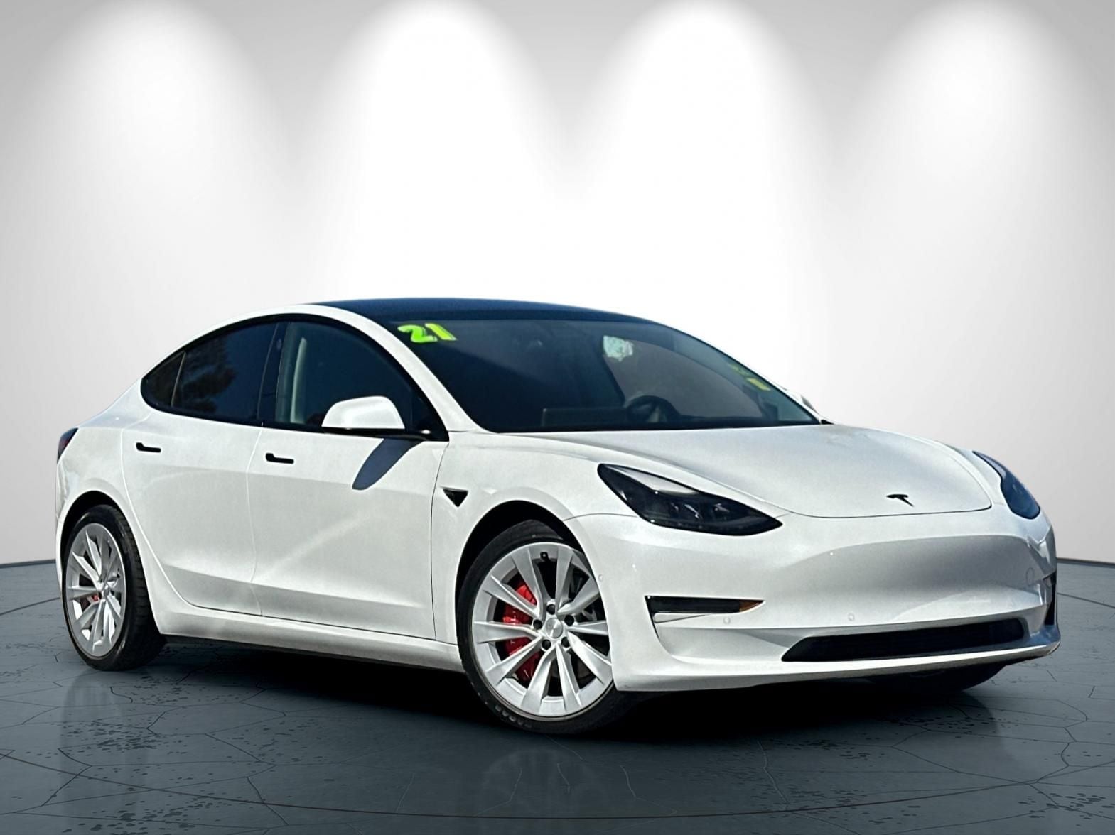 Used 2021 Tesla Model 3 Base with VIN 5YJ3E1EA3MF077233 for sale in Sunnyvale, CA