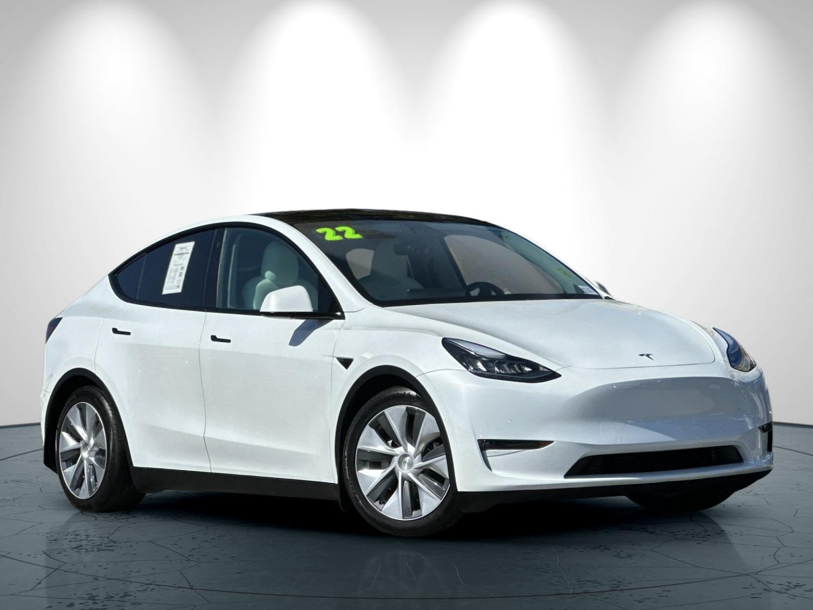 Used 2022 Tesla Model Y Long Range with VIN 7SAYGDEE0NF418564 for sale in Sunnyvale, CA