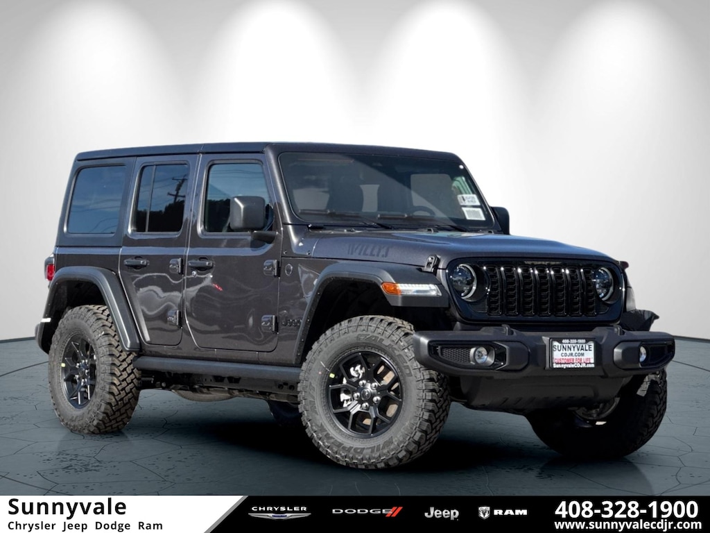 New 2026 Jeep Wrangler 4-DOOR WILLYS Sport Utility