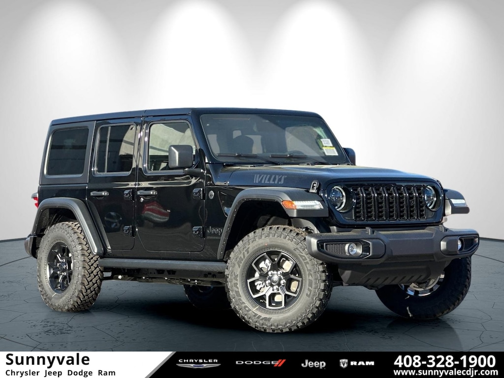 New 2026 Jeep Wrangler 4-DOOR WILLYS Sport Utility