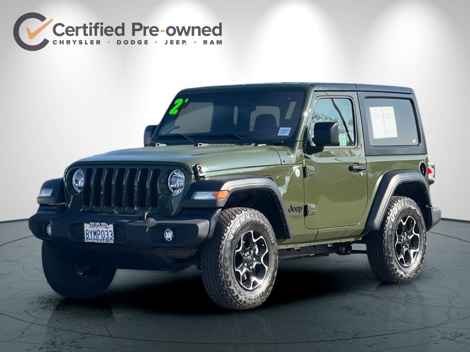 2021 Jeep Wrangler Sport S photo 3