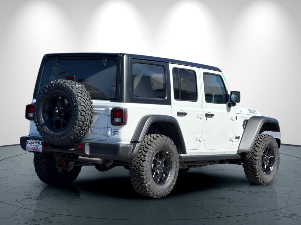 New 2026 Jeep Wrangler 4-DOOR WILLYS Sport Utility