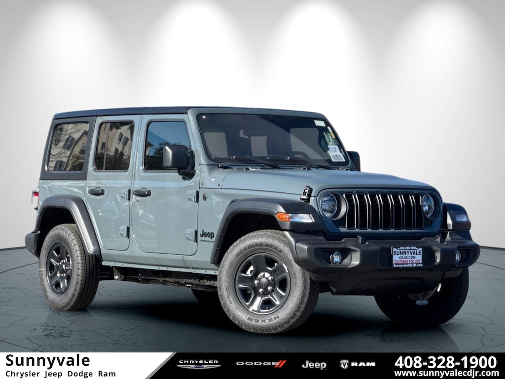 New 2025 Jeep Wrangler 4-DOOR SPORT Sport Utility