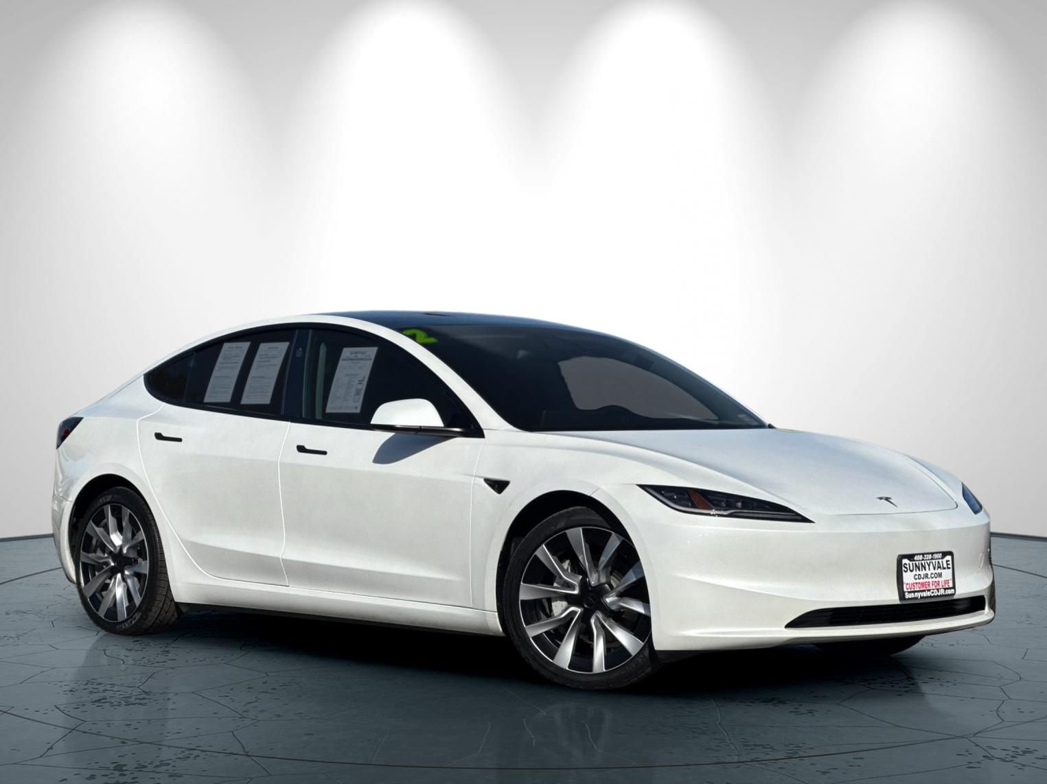 Used 2024 Tesla Model 3 Long Range with VIN 5YJ3E1EB5RF725106 for sale in Sunnyvale, CA