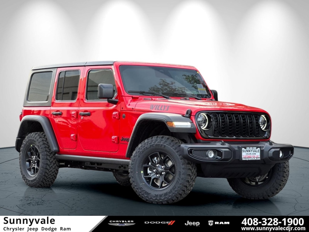 New 2026 Jeep Wrangler 4-DOOR WILLYS Sport Utility