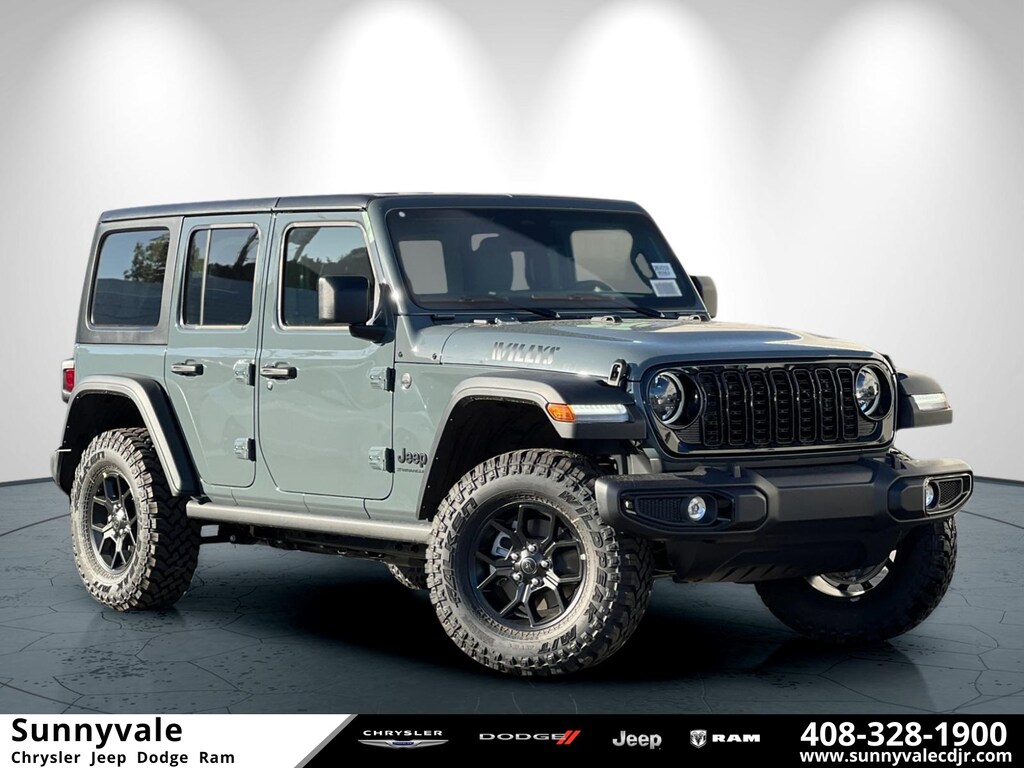 New 2026 Jeep Wrangler 4-DOOR WILLYS Sport Utility