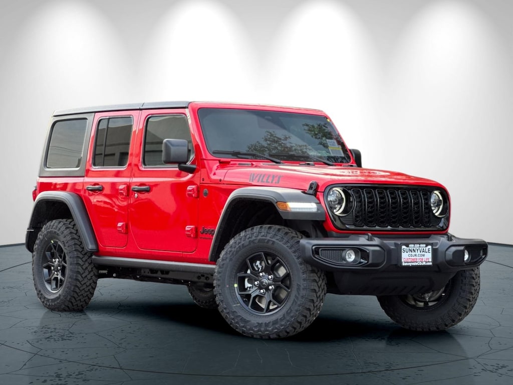 New 2026 Jeep Wrangler 4-DOOR WILLYS Sport Utility