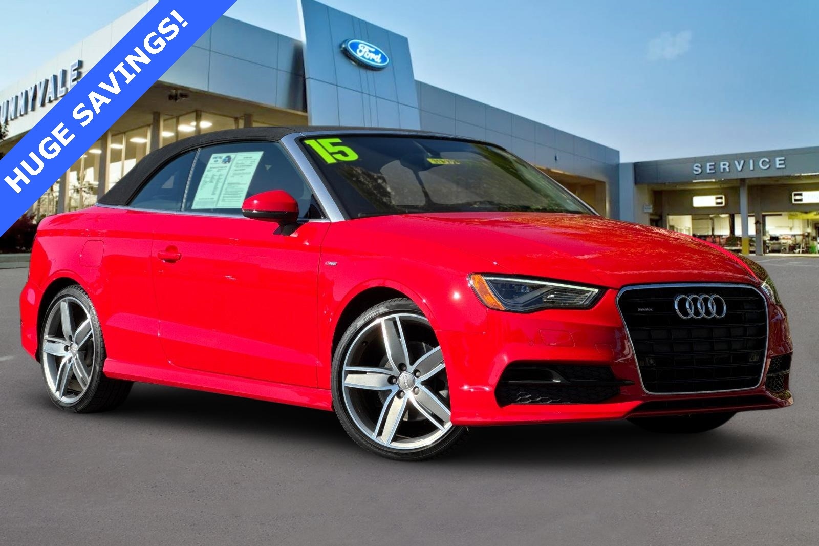 Used 2015 Audi A3 Cabriolet Prestige with VIN WAUWFLFF0F1022585 for sale in Sunnyvale, CA