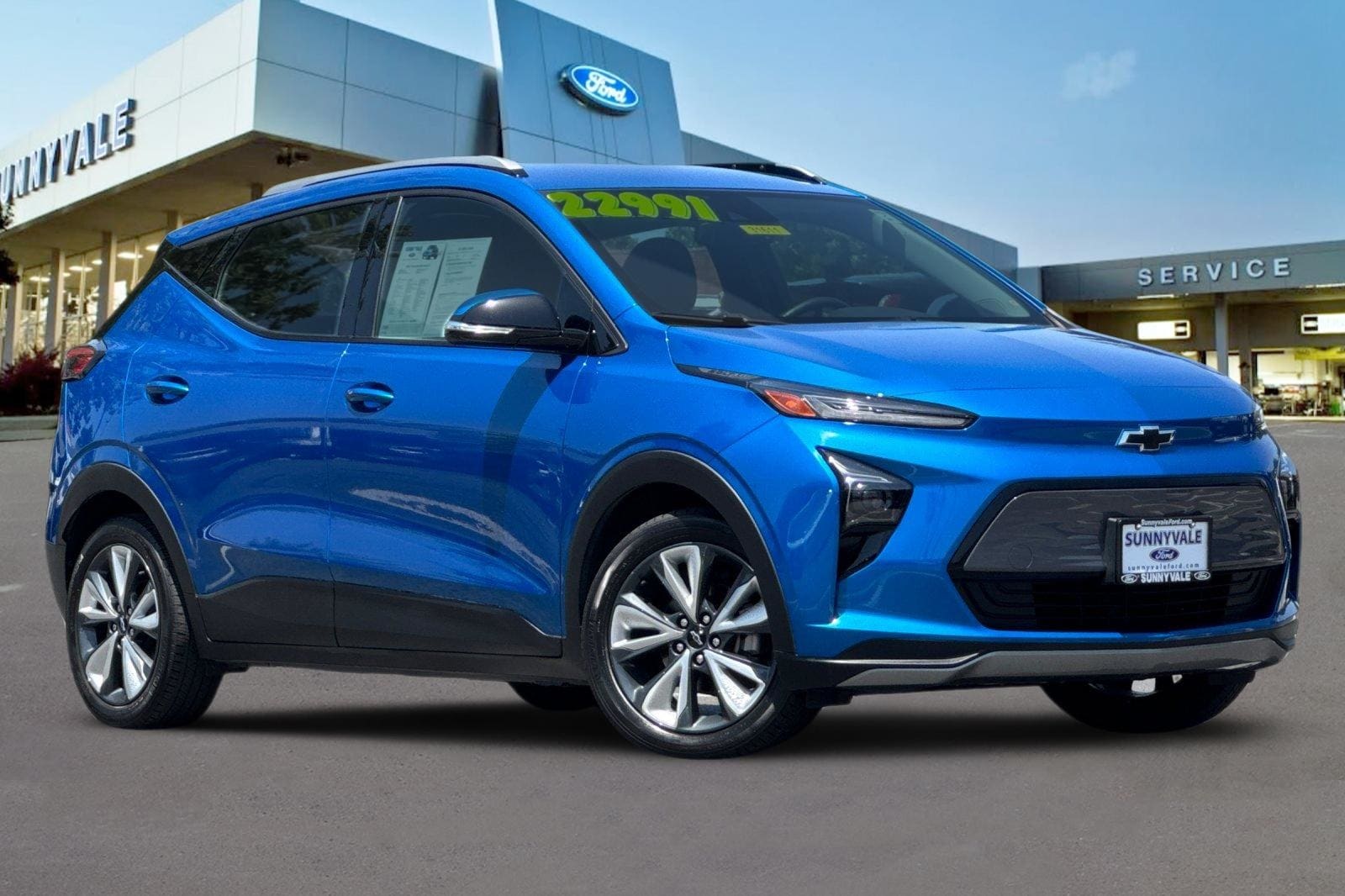 Used 2023 Chevrolet Bolt EUV LT with VIN 1G1FY6S07P4106105 for sale in Sunnyvale, CA