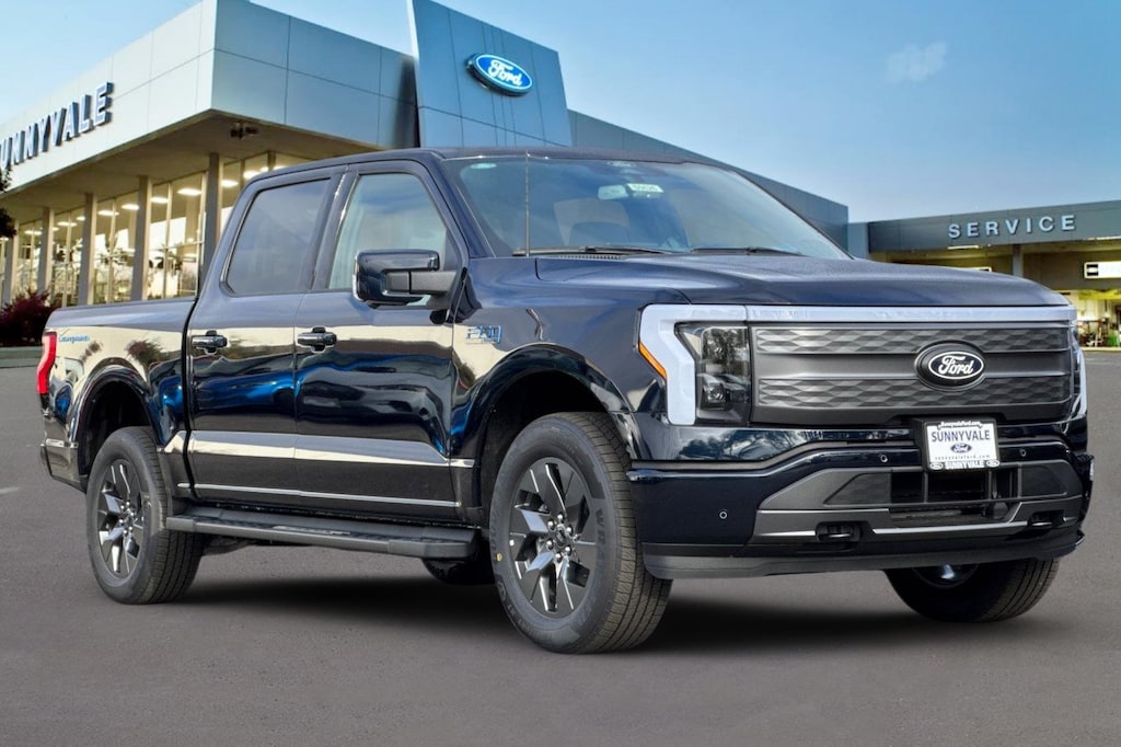 New 2025 Ford F-150 Lightning Lariat Truck SuperCrew Cab