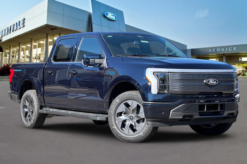 New 2025 Ford F-150 Lightning Lariat Truck SuperCrew Cab