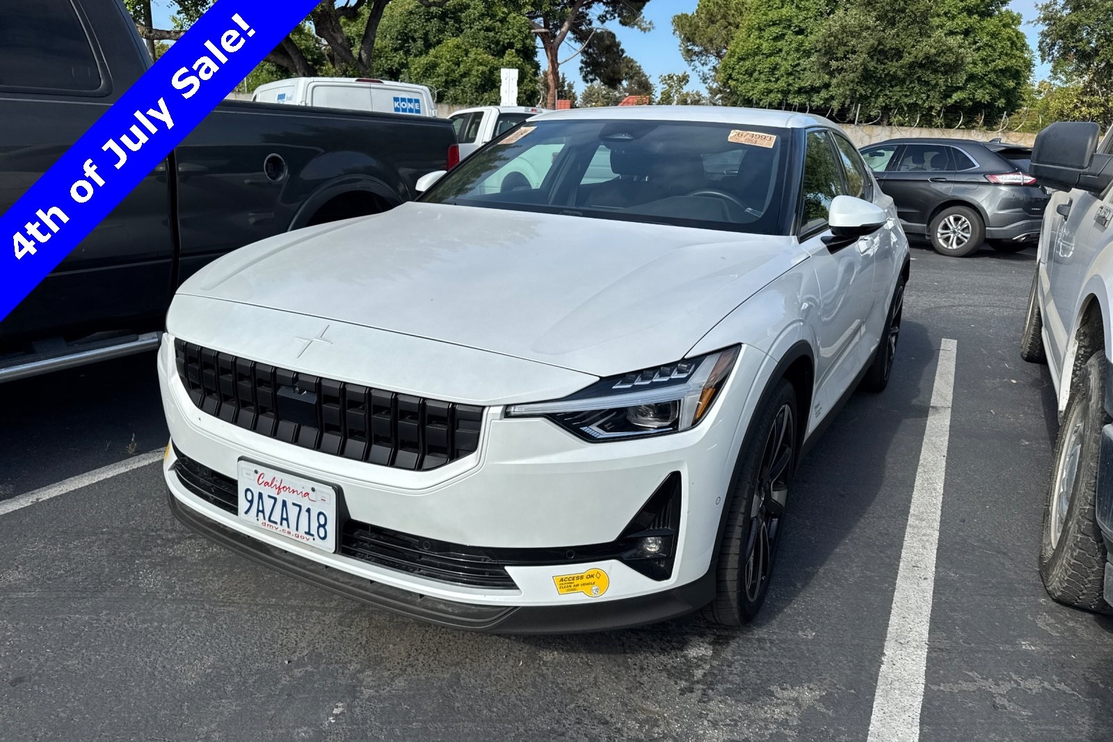 Used 2022 Polestar 2 Base with VIN LPSED3KA9NL073593 for sale in Sunnyvale, CA