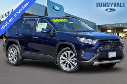Featured Used 2020 Toyota RAV4 Limited SUV for Sale near Fremont, CA