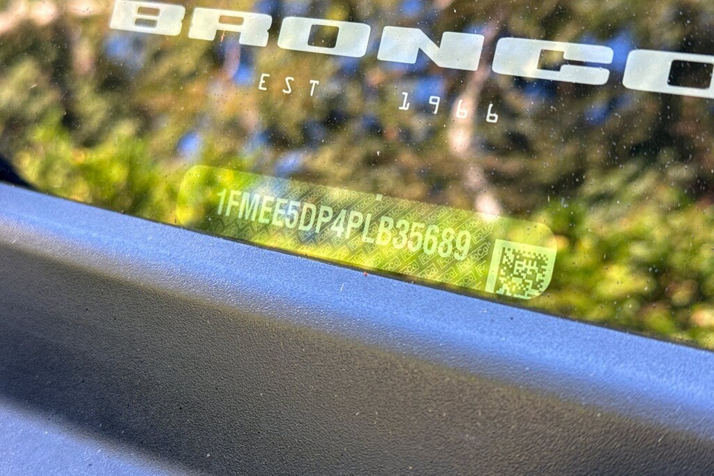Certified 2023 Ford Bronco Black Diamond SUV