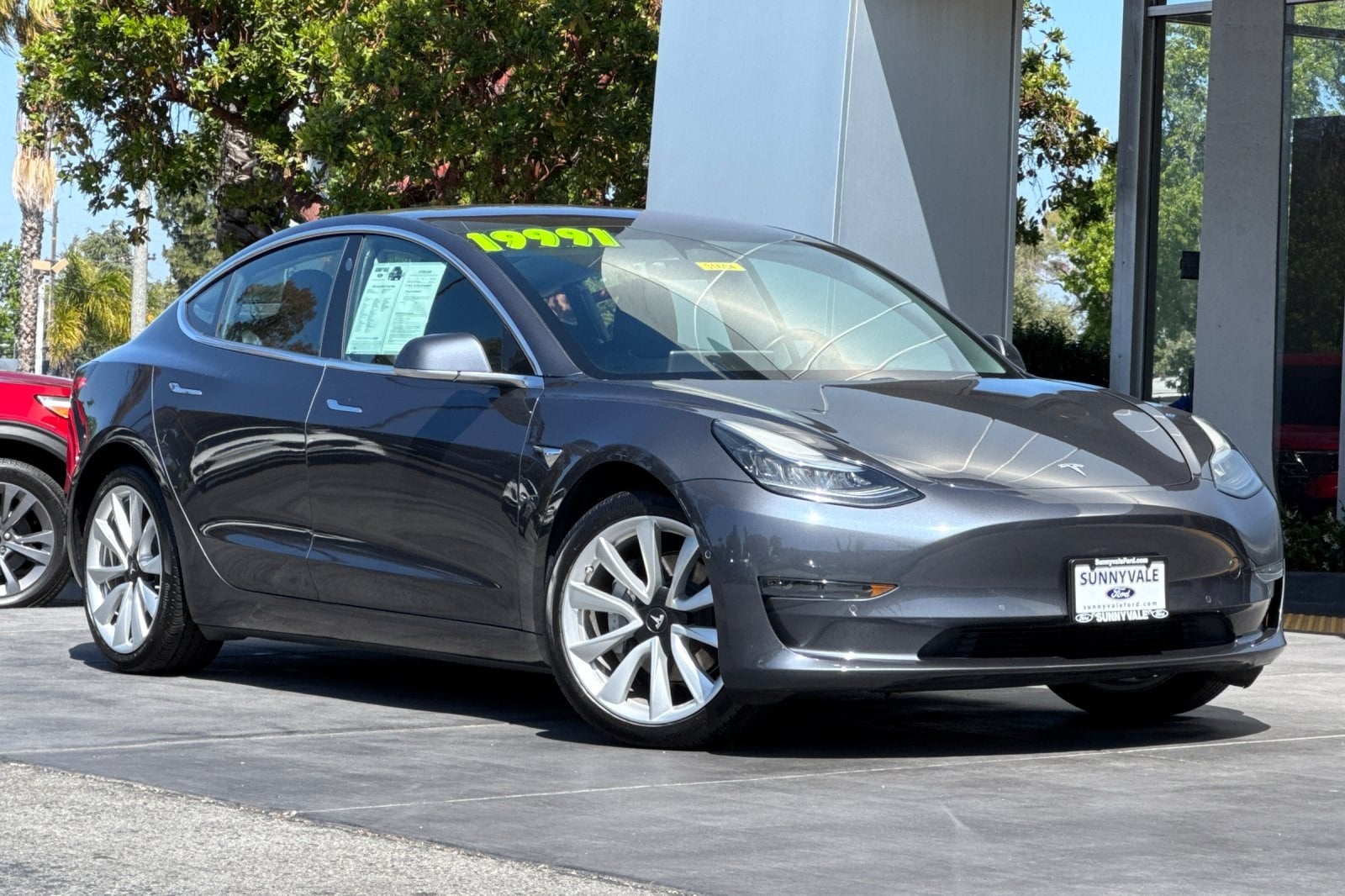 Used 2018 Tesla Model 3 Long Range with VIN 5YJ3E1EA9JF163139 for sale in Sunnyvale, CA