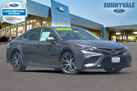 Featured Used 2021 Toyota Camry SE Sedan for Sale near Fremont, CA