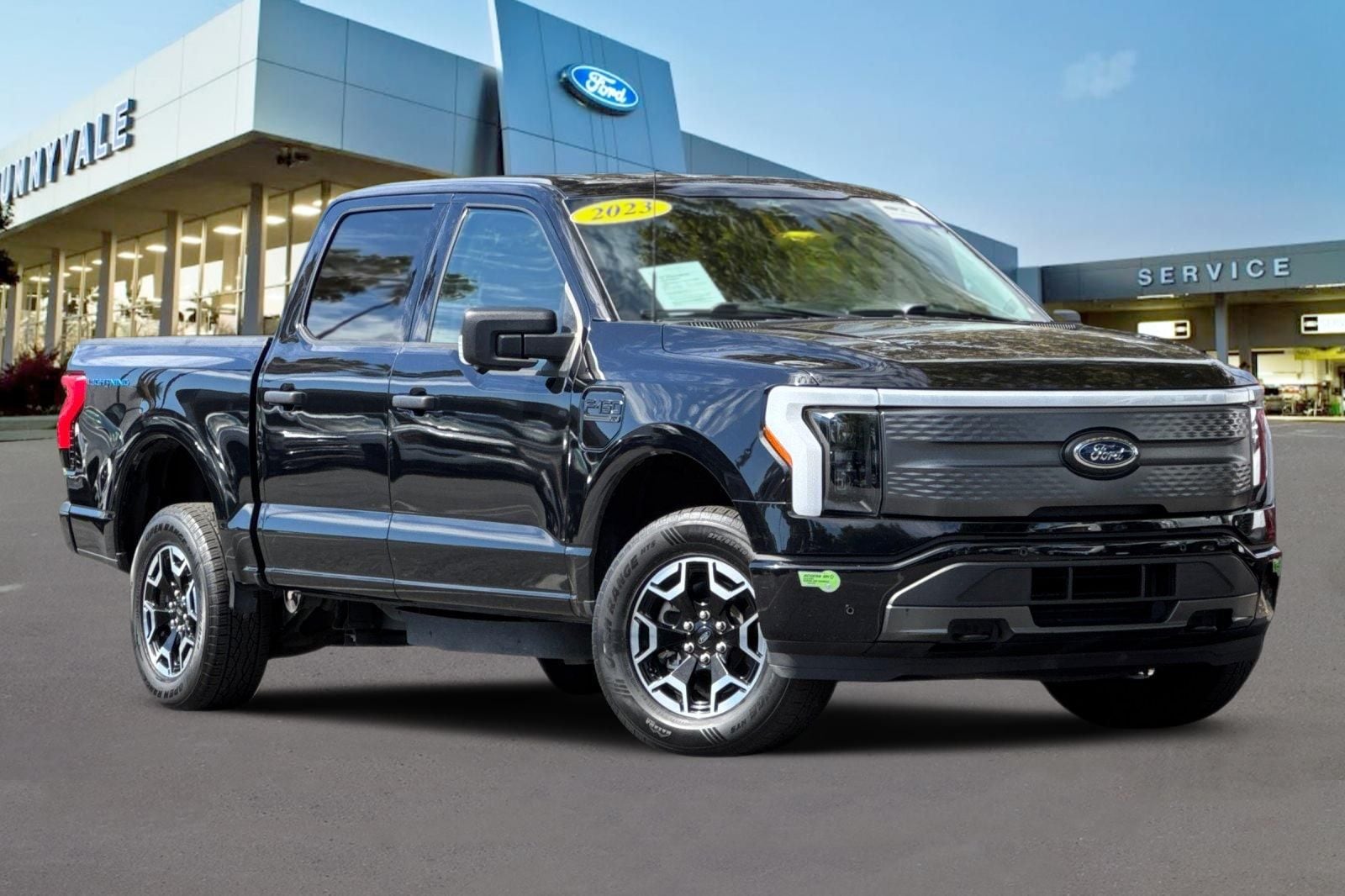 Certified 2023 Ford F-150 Lightning XLT with VIN 1FTVW1EL1PWG12793 for sale in Sunnyvale, CA